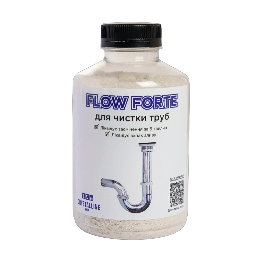 Crystalline Засіб для чистки труб Flow Forte, 500мл