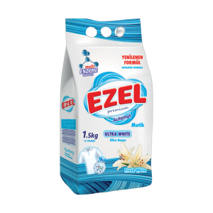 Стиральный порошок для белых тканей автомат Ezel Premium, 1,5кг