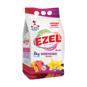 Стиральный порошок для цветных тканей автомат Ezel Premium, 3кг