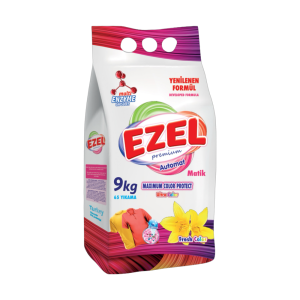 Стиральный порошок для цветных тканей автомат Ezel Premium, 9кг